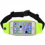 Wholesale iPhone 6s Plus / 6 Plus 5.5 Universal Sports Pouch Belt (Fluorescent Green)